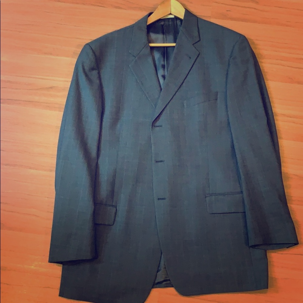 2 piece gray suit